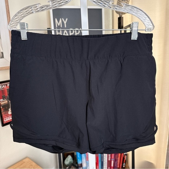 Apana Shorts Women's Size XL Black Athletic Lined Lightweight Stretch - Picture 2 of 8